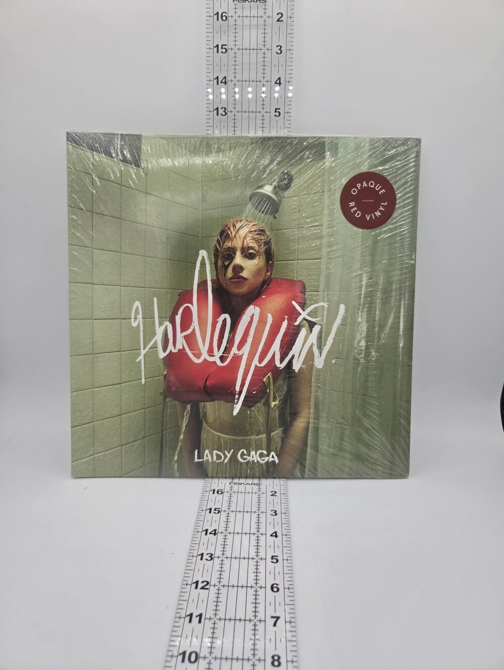 Lady Gaga Harlequin Sealed Opaque Red Colored Vinyl LP Record 12"